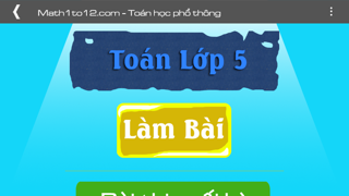 How to cancel & delete Toán lớp 5 (Toan lop 5) from iphone & ipad 1