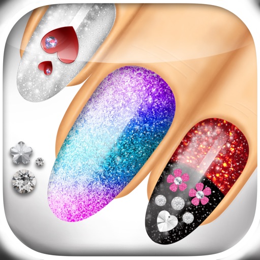 Glitter Nail Makeover Salon - Play Fashion Spa Game And Get Shiny Manicure Design.s iOS App