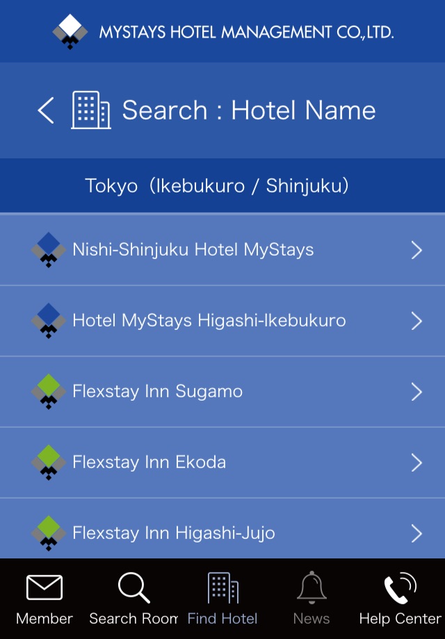 HOTEL MYSTAYS screenshot 3