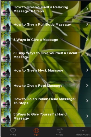 Massage Tips - Learn The Relaxation Massage Techniques screenshot 2