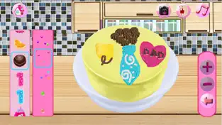 Captura 2 fabricante de la torta de crema:Juegos de cocina para niños,zumo,galletas,pastel,magdalenas,batido y la historia de la panadería de pavo y dulces iphone