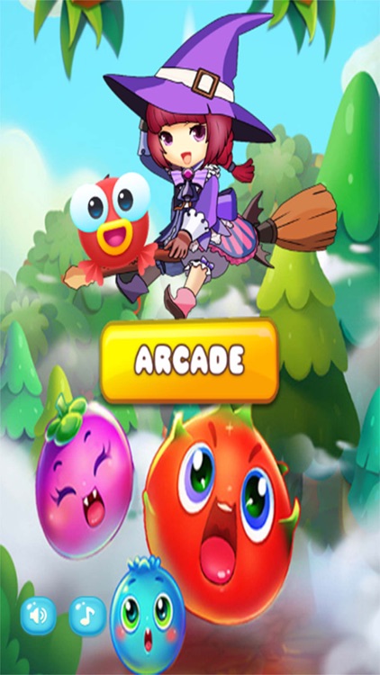 Pop Witch Bubble Angry Match 3: Jelly Birds Mania