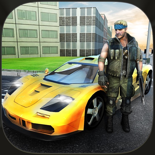 Vegas City Auto Theft Race - Traffic Car Chase 3D Icon