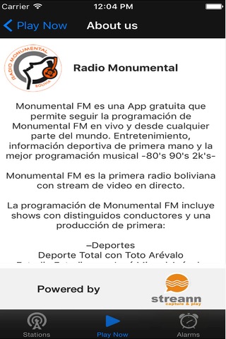Radio Monumental screenshot 4
