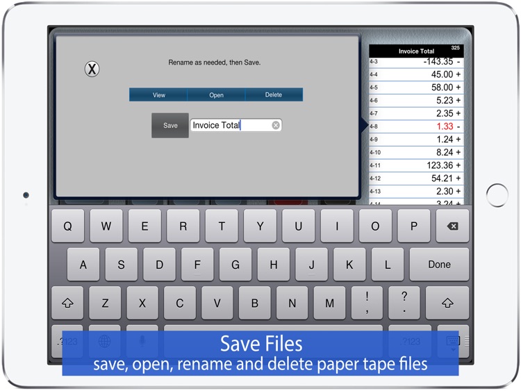 Adding Machine: 10 Key Calc HD screenshot-4