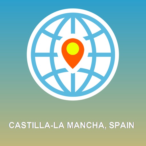 Castilla-La Mancha, Spain Map - Offline Map, POI, GPS, Directions icon