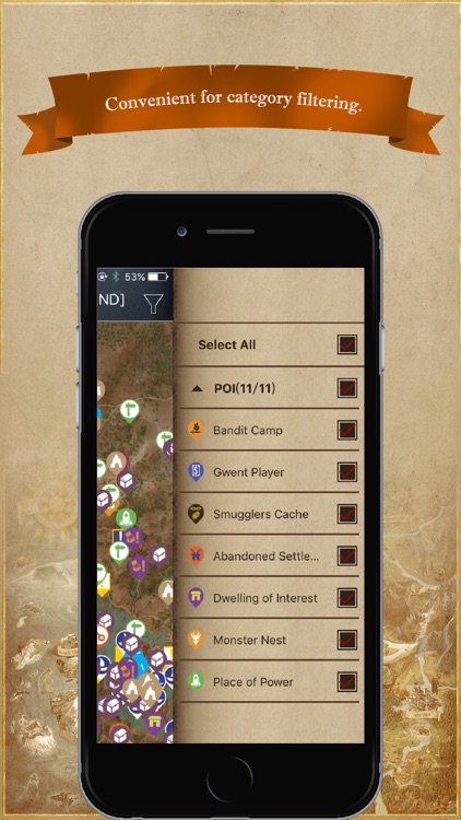 Map for The Witcher 3