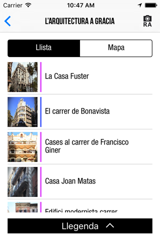 Rutes Gràcia - Descobreix Barcelona fent itineraris per aquest districte amb mapes offline screenshot 2