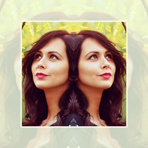 Picture mirror art, photo editor with shape - Mirror Editing icon