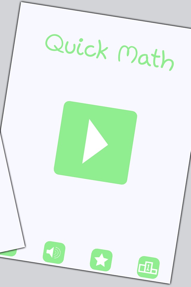 Quick Math - The free and simple super casual mathematical equation game screenshot 2