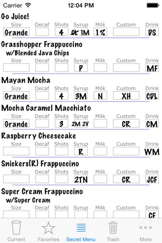 eXpresso Pro! for Starbucks(R) Coffee. screenshot 3