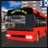 3D Metro Bus Simulator - Public transport service & trucker parking simulation game