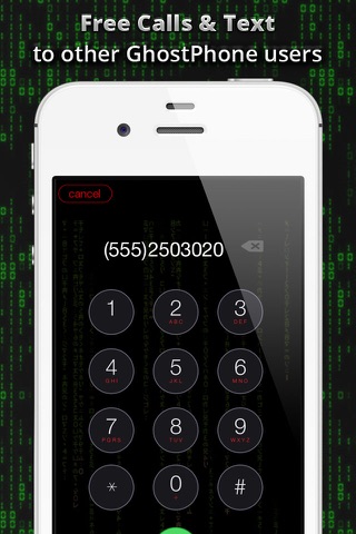 Ghost Phone - International Anonymous Unlimited Calls screenshot 2