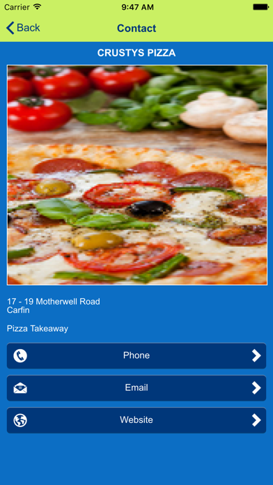 How to cancel & delete Crustys Pizza from iphone & ipad 2