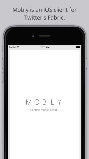 Mobly - A mobile client for Twitter's Fa