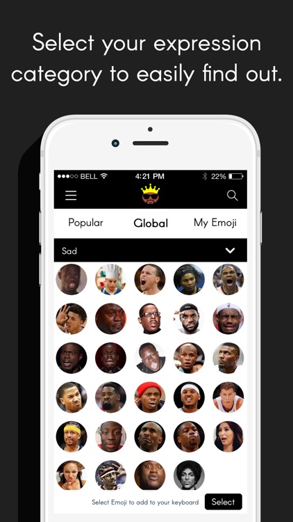 Black Emoji Keyboard screenshot-4