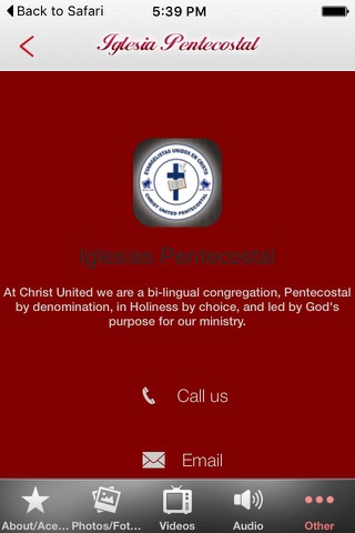 Iglesia Pentecostal EUC screenshot 3
