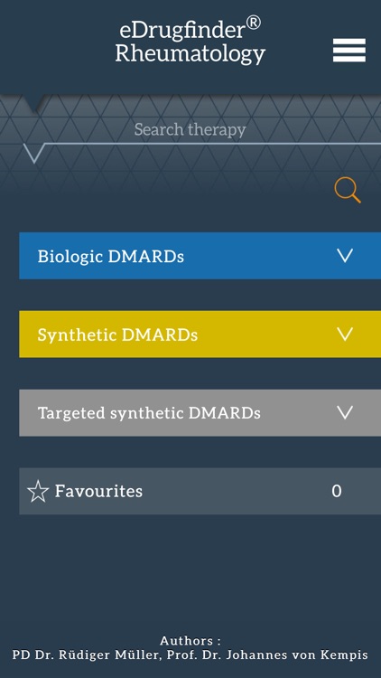 eDrugfinder® Rheumatology