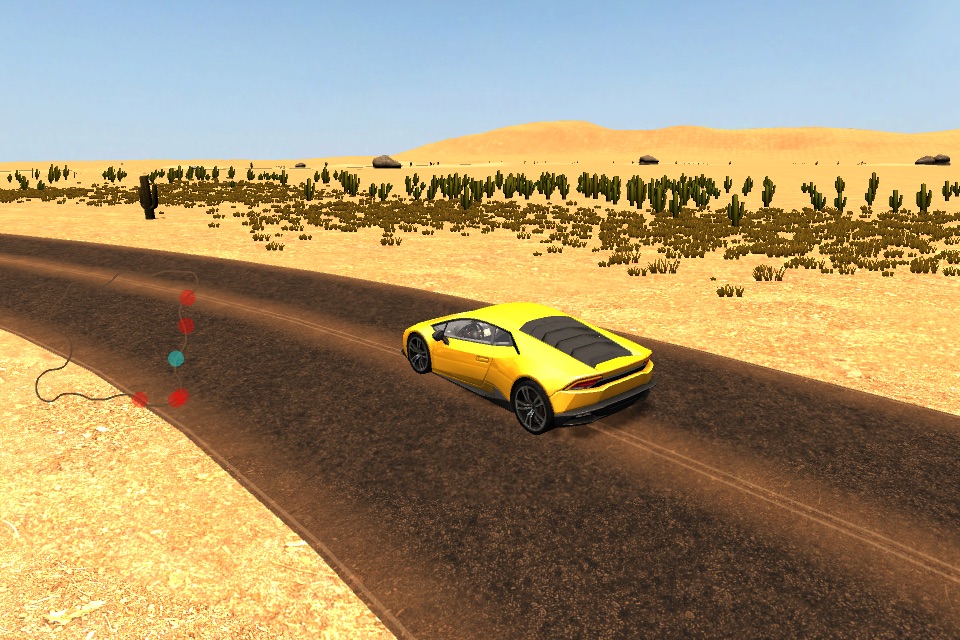 Extreme Dirt Desert Car Racing Simulator 3D screenshot 4