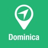 BigGuide Dominica Map + Ultimate Tourist Guide and Offline Voice Navigator