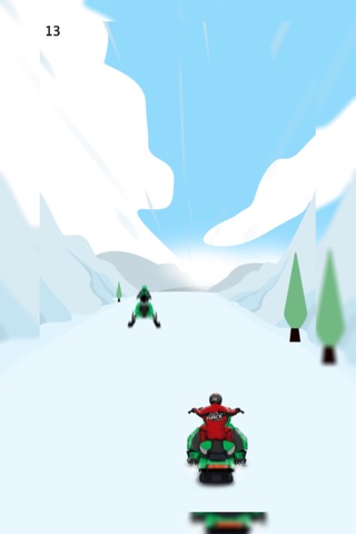 Snowmobile Race Antarctica screenshot 2
