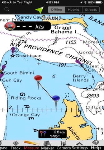 Bahamas Caribbean GPS Charts screenshot 3