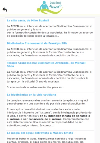Asociación Craneosacral AEBC screenshot 2