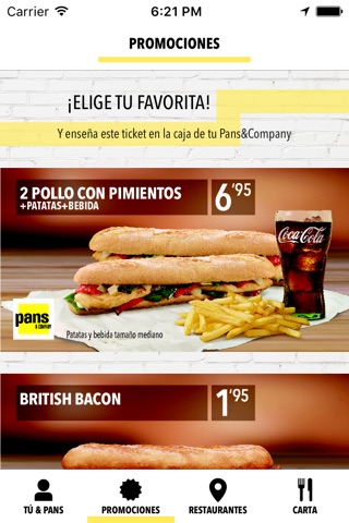 Pans & Company España screenshot 3