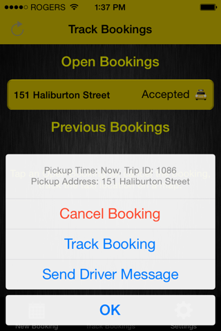 Yellow Cab Nanaimo App screenshot 3