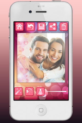 Love profile photo editor  for social networks in Valentine’s Day - Premium screenshot 3