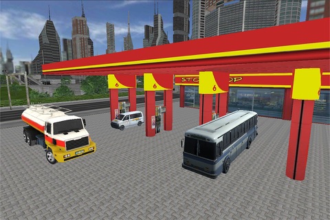 Grand Oil Truck Driver Simulation screenshot 3