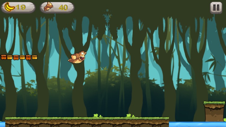 Kong Run - Crazy Endless Monkey Adventure screenshot-3