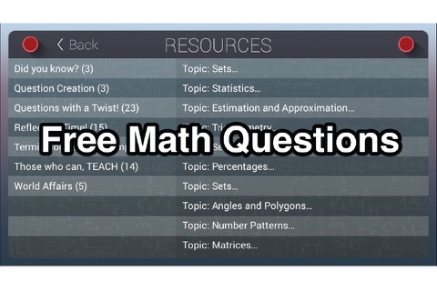 Math Bulletin screenshot 3