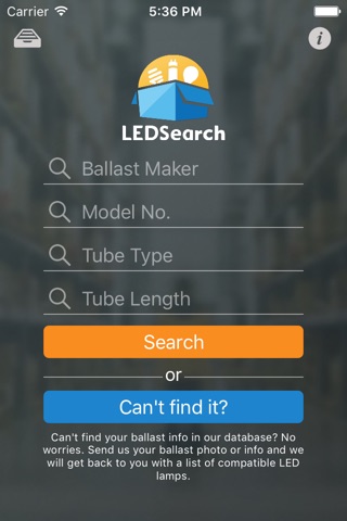 LEDSearch screenshot 2