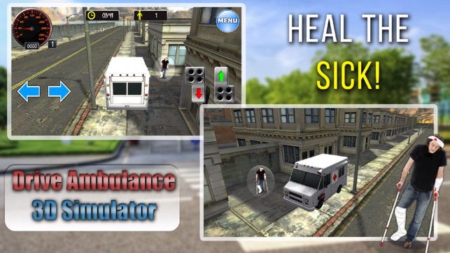 Drive Ambulance 3D Simulator(圖1)-速報App