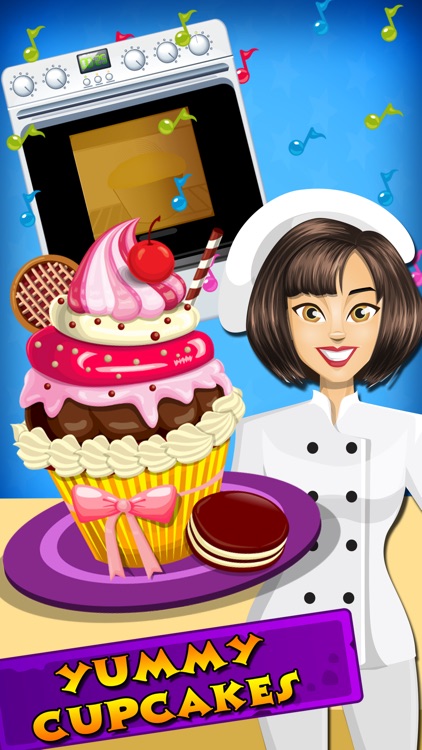 Cupcake Maker - Fun Free cooking recipe game for kids,girls,boys,teens & family