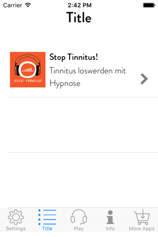 Stop Tinnitus! Tinnitus loswerden mit Hypnose screenshot 2