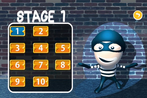 Block The Thief Escape - crazy brain trick challenge game screenshot 2