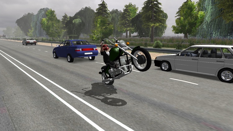 Russian Moto Traffic Rider 3D screenshot-4