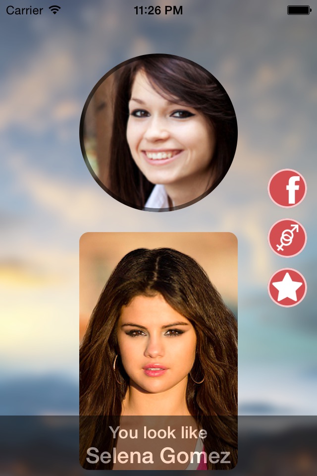 What famous person do you look like? screenshot 3