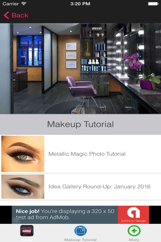 Makeup and Beauty Tutorial screenshot 2