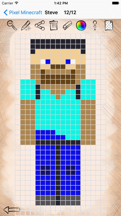 Draw and Paint for Pixel Minecraft screenshot-4