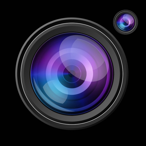 Camera Plus - Click Edit and Save or Share icon
