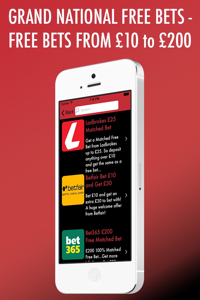 Grand National Betting Tips 2016 - Free Bets & Betting Tips on the Aintree Race screenshot 2