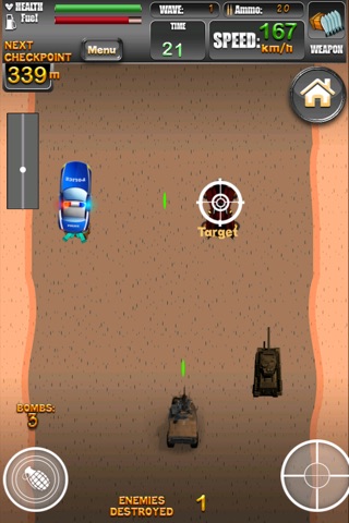 American SWAT Car Shooting Race - new street shooter chasing game screenshot 2