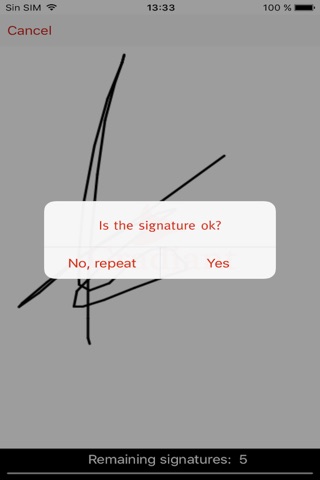 Gradiant Signature Recognition screenshot 2