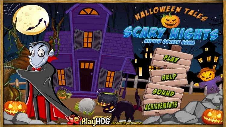 Scary Night Hidden Object Game