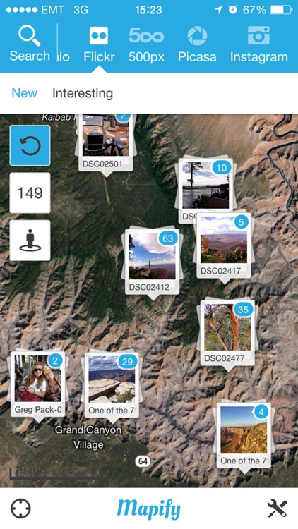 Mapify App - Real Time Media on Map