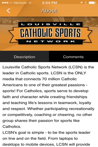 Louisville Catholic Sports screenshot 3