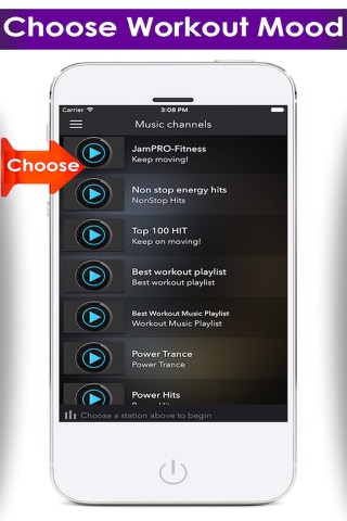 Mp3 workout music and video guide playlists - The perfect daily aerobics exercise trainer & radio stations app screenshot 3